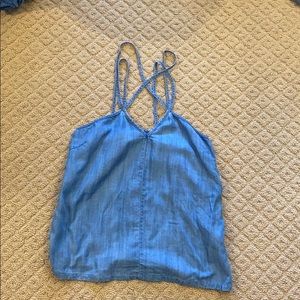 Denim tank